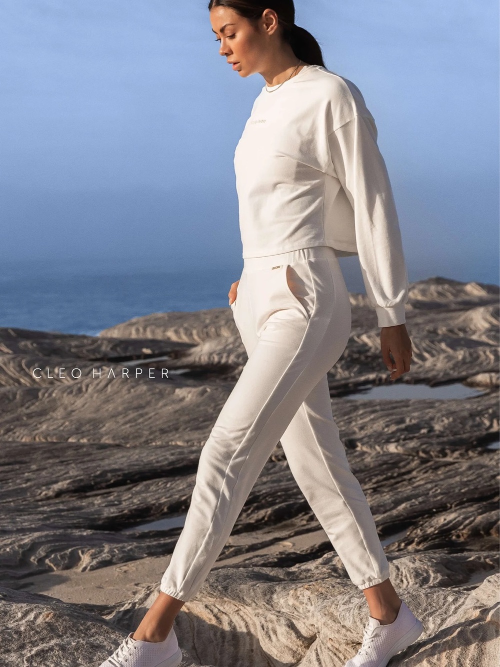 Cleo Harper Women's Weekend Jogger - Ivory